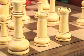 The Large Classical Staunton Series Chess Set, Box, & Board Combination