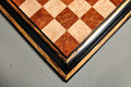PRE-ORDER - Signature Contemporary Chess Board - RED AMBOYNA  / BIRD'S EYE MAPLE - 2.5