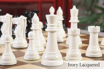 The Reproduction of the Circa 1950s Gallant Knight Series Chess Pieces - 5.0