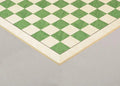 Bird's Eye Maple and Greenwood Standard Traditional Chess Board - 3