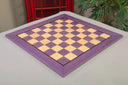 Purpleheart & Bird's Eye Maple Signature Traditional Chess Board - 2.5"