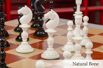 The Cologne Luxury Bone Chess Pieces - 6.0