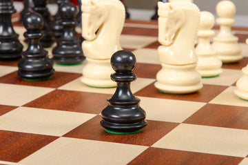 The Zagreb Series Plastic Chess Pieces - 3.75