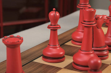 The Large Classical Staunton Series Chess Set, Box, & Board Combination