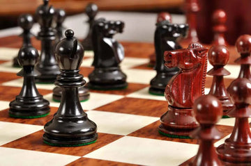 The Reykjavik II Series Prestige Chess Pieces - 3.75