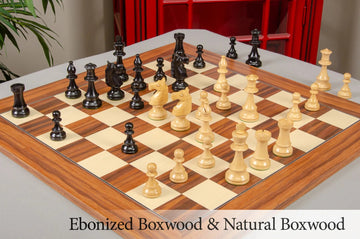 The Glass Eyed Lardy Series Chess Pieces - 3.75