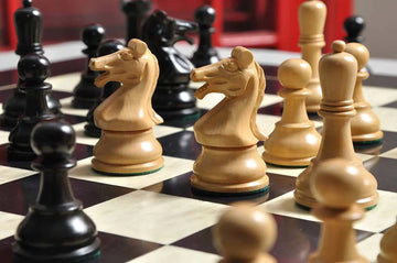 The Reproduction of the Drueke Players Choice Series Chess Pieces - 3.75