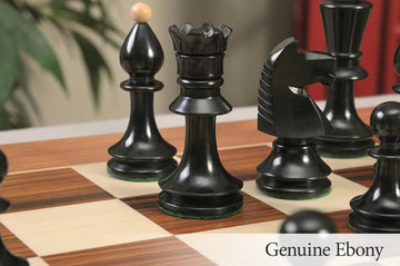 CLEARANCE - The Hungarian II Series Chess Pieces - 3.875