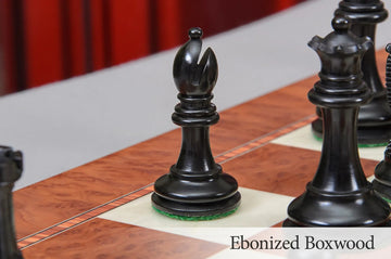 The Library Collection - The Lasker Series Luxury Chess Pieces - 2.875