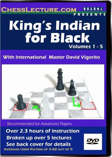 E-DVD King's Indian for Black - Chess Lecture - Volume 26