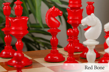 The Cologne Luxury Bone Chess Pieces - 6.0