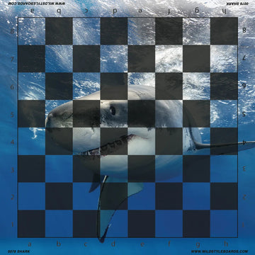 Shark - Full Color Vinyl Chess Board