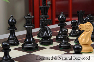 The Ultimate Grandmaster Series Wood Chess Set, Box, & Board Combination