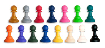 Regulation Silicone Tournament Chess Pieces - 3.5" King