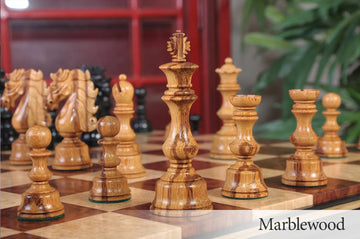 The Exotique Collection® - The Treviso Series Luxury Chess Pieces - 4.4