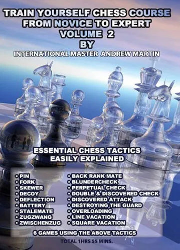 E-DVD FOXY OPENINGS - VOLUME 85 - Essential Chess Tactics Easily Explained