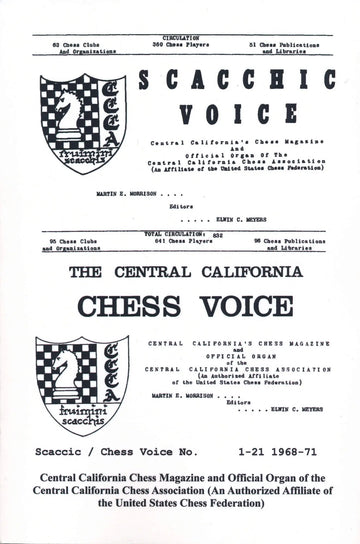 Scaccic / Chess Voice No. 1-21 - 1968-1971