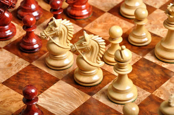 The Chesterfield Series Luxury Chess Pieces - 4.4
