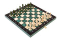 The Large Green Magnetic Chess Set