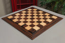 Tiger Ebony & Bird's Eye Maple Custom Contemporary II Chess Board - 2.5"