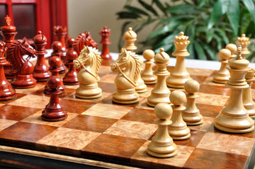 The Chesterfield Series Luxury Chess Pieces - 4.4