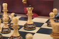 The Burnt Dubrovnik Series Chess Set, Box, & Board Combination