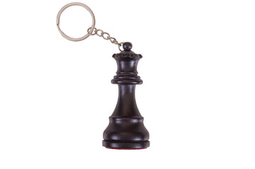 Wooden Chess Pieces Keychain