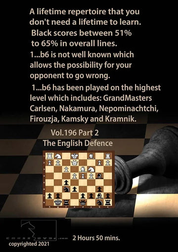 Foxy Openings - 1...b6 A Dynamic Universal Repertoire Owen's Defence Part 1 - IM Andrew Martin - Volume 195