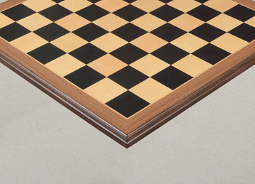 Ebony and Maple Superior Traditional Chess Board