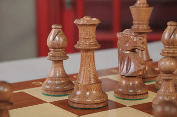 The Club Series Chess Set, Box, & Board Combination