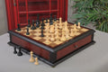 The Reykjavik II Series Library Chess Set and Tiroir Combination