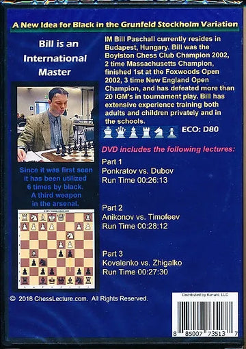 A New Idea for Black in the Grunfeld Stockholm Variation - Chess Lecture - Volume 181