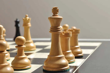 The Reproduction of the Drueke Players Choice Series Chess Pieces - 3.75