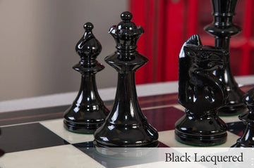 The W.T. Pinney Series Chess Pieces - The Camaratta Collection - 4.75