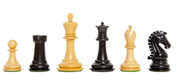 The Craftsman Series Luxury Chess Pieces - 3.75" King