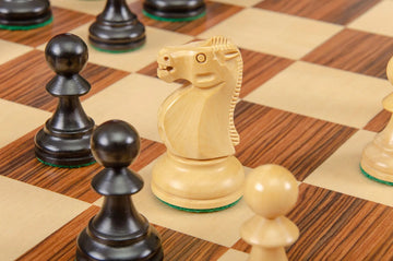 The Capablanca Chess Edition - Reykjavik II Series Chess Pieces - 3.75