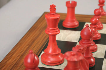 The Grandmaster Series Gilded Chess Pieces - 4.0