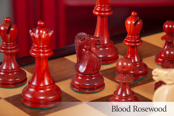 The Reykjavik II Series Tournament Chess Set and Tiroir Combination