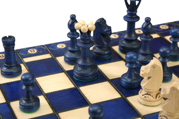 The Blue Ambassador Chess Set