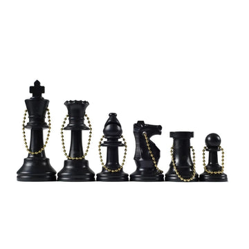 Chess Pieces Keychain Set (17 Pieces)