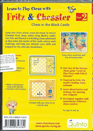 CLEARANCE - Learn to Play Chess With Fritz and Chesster - Vol. 2