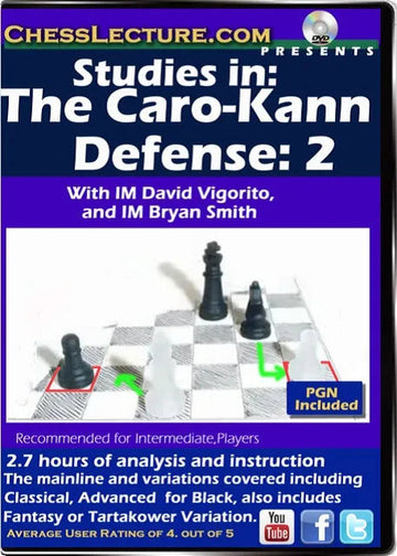Studies in: The Caro-Kann Defense 2 - Chess Lecture - Volume 116