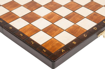 The Brown Magnetic Chess Set