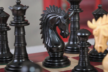 The Bomarzo Series Luxury Chess Pieces - 4.4