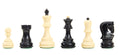 The Zagreb Series Plastic Chess Pieces - 3.75