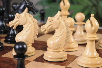 The Exeter Series Artisan Chess Pieces - 4.4