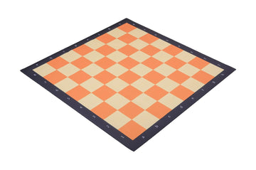 Orange - Full Color Thin Mousepad Chess Board