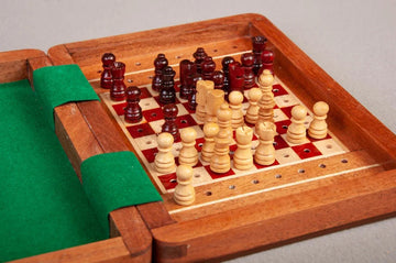 PEG WOODEN Travel Chess Set - 7