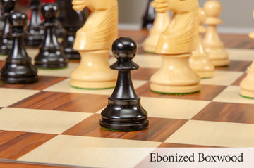 The Glass Eyed Lardy Series Chess Pieces - 3.75