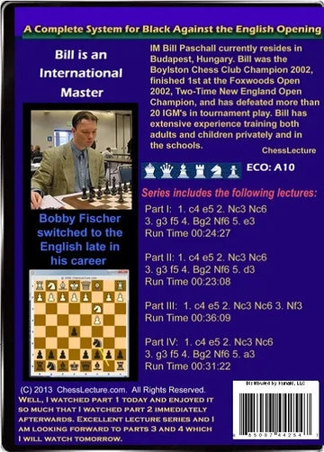 A Complete System for Black Against the English Opening - Chess Lecture - Volume 65